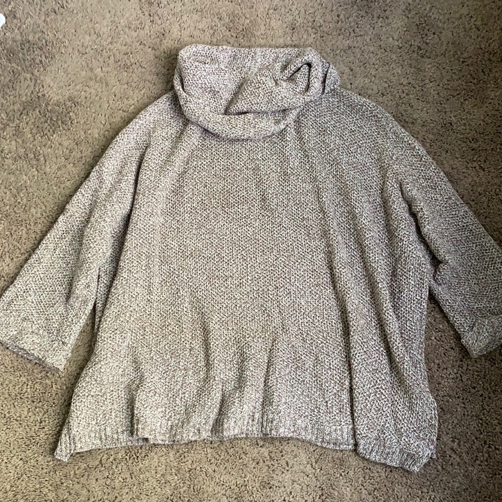 Express Oversized Cowl Neck Sweater